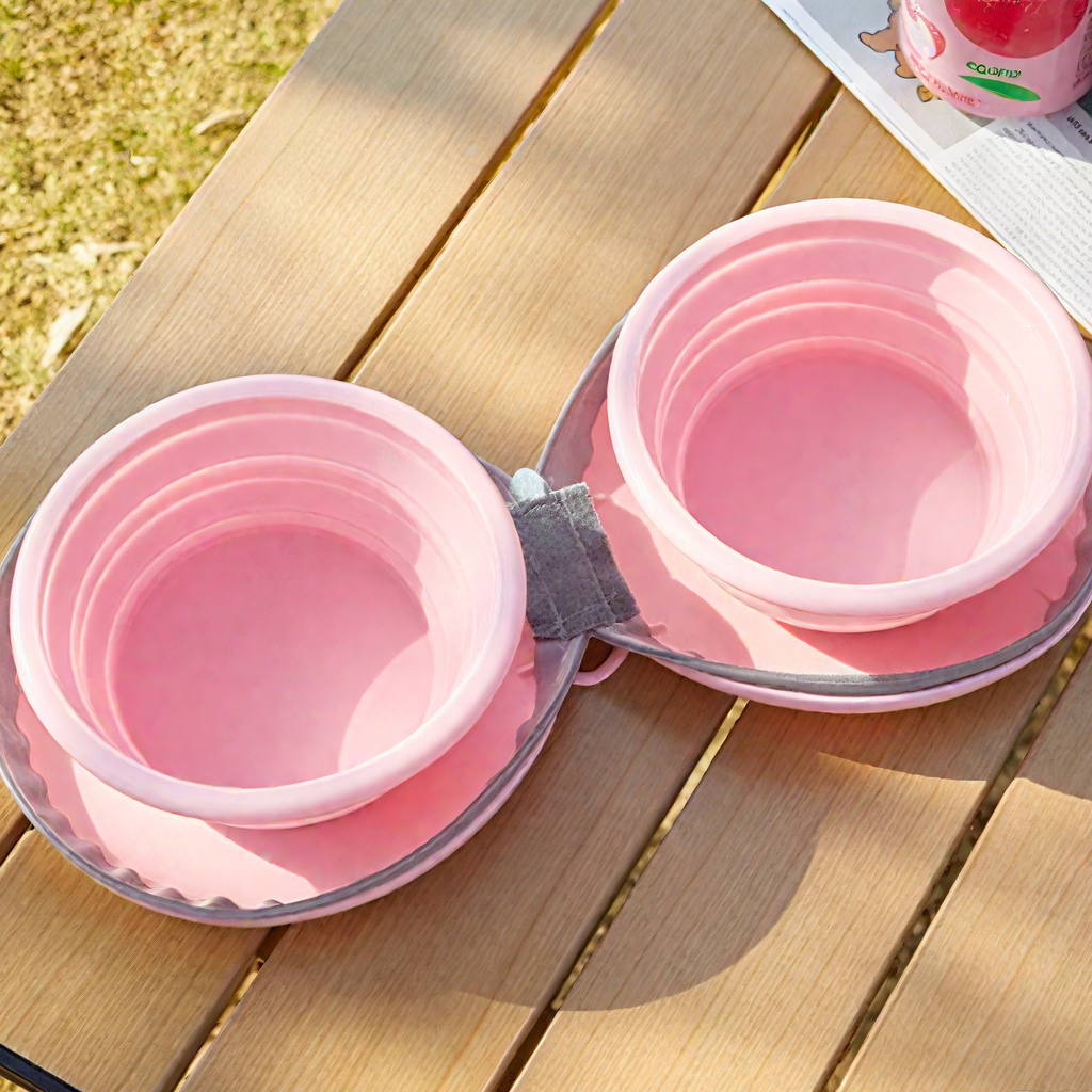 Milou & Lumi Foldable Pet Travel Bowl