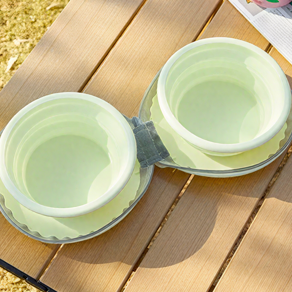Milou & Lumi Foldable Pet Travel Bowl